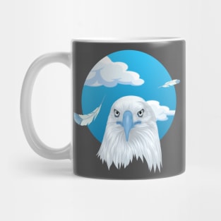 Blue Eagle Circle Mug